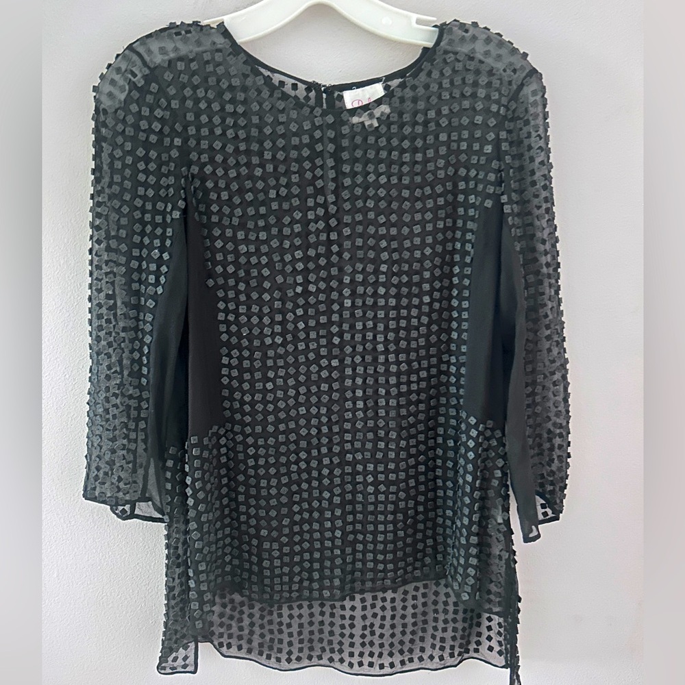 Parker Silk Beaded top